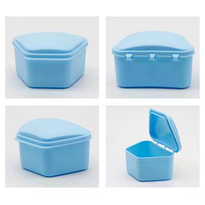 1pc Tooth Retainer Box for Braces and Mouthguard, Denture Storage Case and Clean Organizer Case