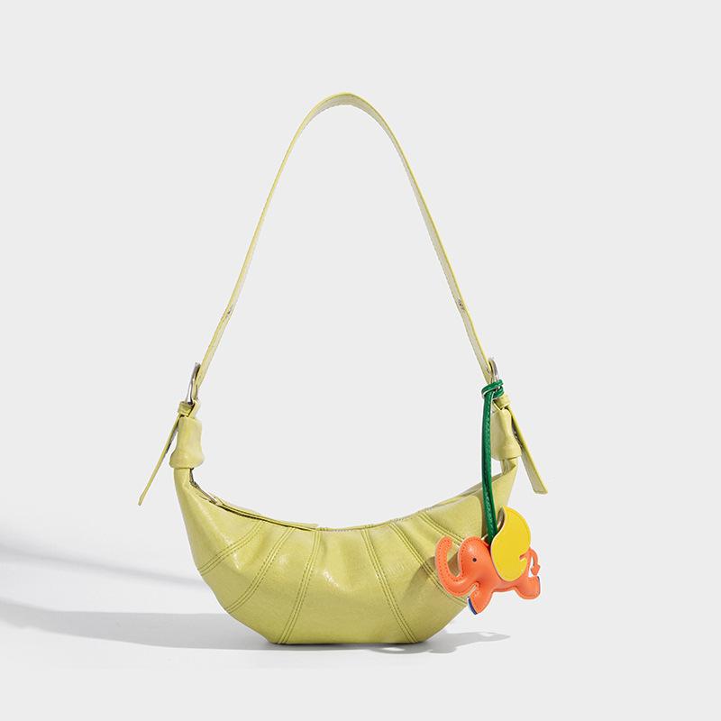 

High Appearance Level Croissant Bag Fashionable and Casual Versatile Croissant Bag Trendy Crossbody Single-shoulder Bag