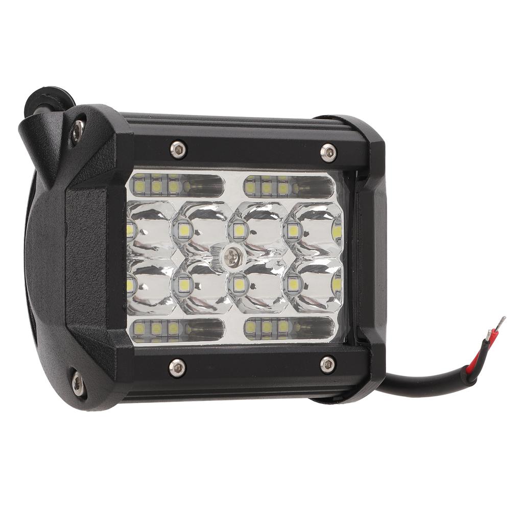 4in LED Offroad Light 60W 6000LM IP67 Waterproof PMMA Lens Universal Floodlight for Truck SUV ATV Boat