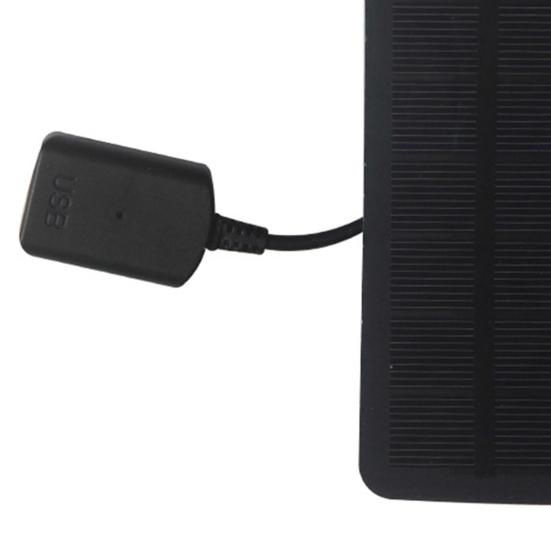 2.5W 5V Solar Efficiency IP65 Waterproof Panel Charger High Conversion Universal Outdoor Emergency Power