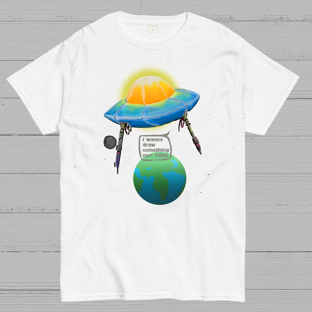 UFO Cotton Summer Casual Cool Loose T-Shirt