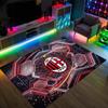 AC Milan Design Crystal Velvet Carpet Cozy Non?Slip Printed Rug For Bedroom Living Room Entrance