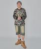 WEGO Super Baggy Denim Lightly Textured Denim Men's Shorts, Medium,