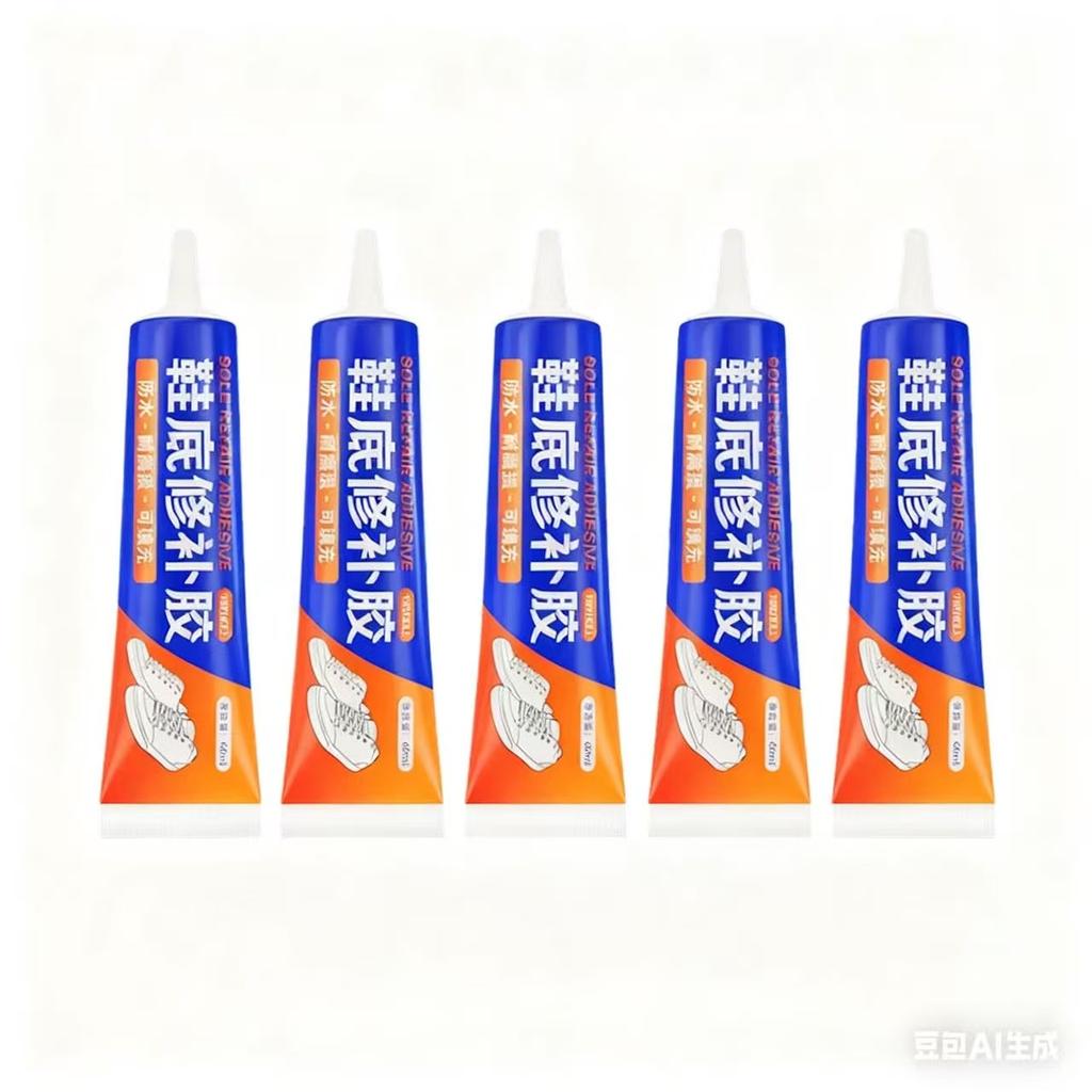 Waterproof Resin-Based Shoe Repair Glue for Scratches  Holes  and Cracks