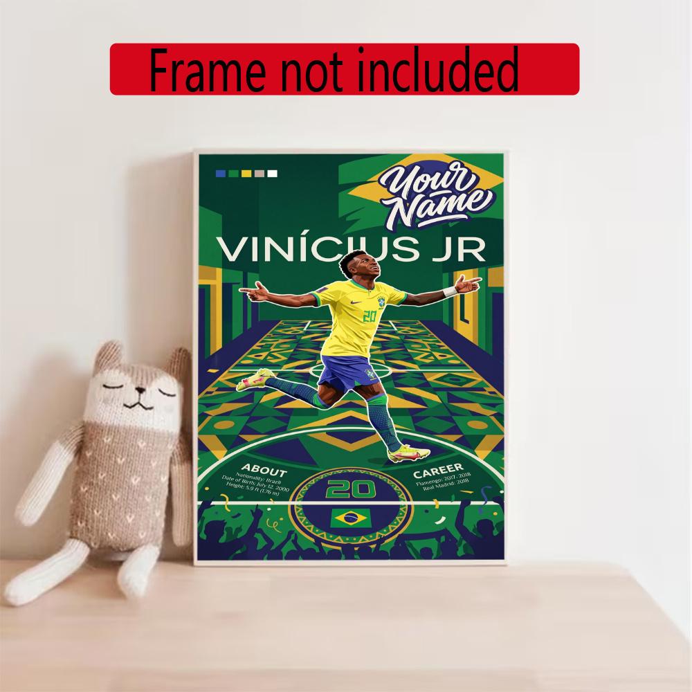 Vinicius Customize Your Name Diamond Painting Round Diamond Diy Frameless Holiday Artwork Suitable For Home Office Wall Decoration