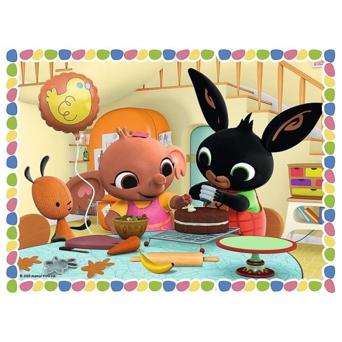 Trefl - Gemeinsames Backen, Hase Bing 30 Teile, für Kinder AB 3 Jahren Puzzle, 90791, Multicolore - 5900511182637