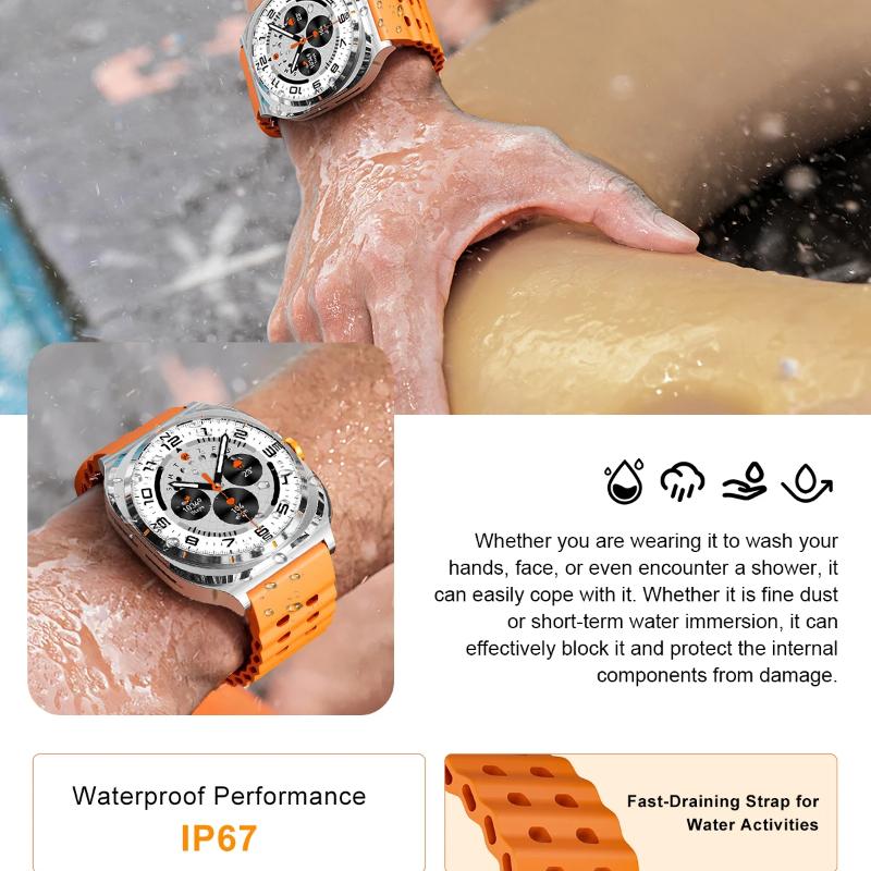 2025 New Smart Watch 2 In 1 Earphone Smartwatch Bluetooth Call for Men Watch Navigation Heart Rate Monitor Sports Music SmartWatch