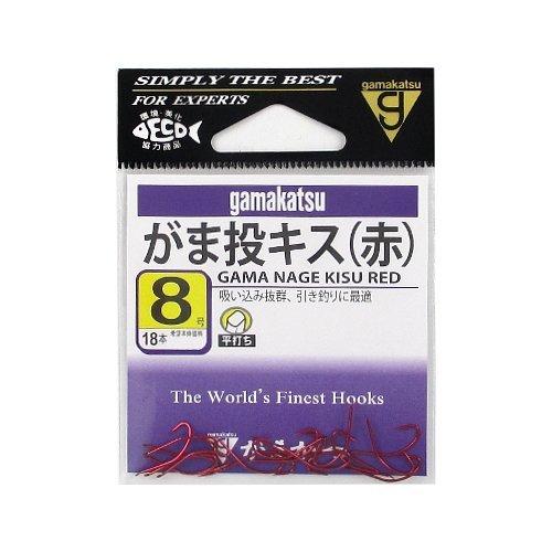 Gamakatsu Gamaki Kiss Red No. 8 66801