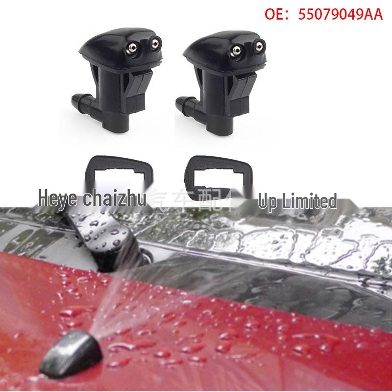 

Jeep Grand Cherokee Car Wiper Nozzle Sprayer 55079049AA Iron Eye, Single Piece (1pc)