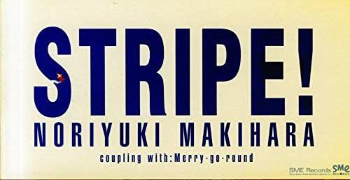

CD NORIYUKI MAKIHARA - STRIPE! SRDL4579 Japan Japanese Pop/Rock Used