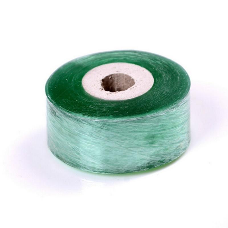 1Roll 2CM X 100M Grafting Tape Stretchable Self-adhesive Garden Flower Vegetable Tapes Supplies
