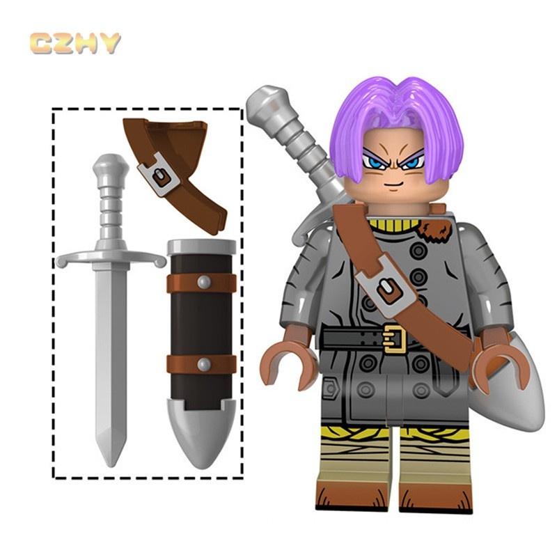 Dragon Ball Z Lego Minifigures Стволы Строительные блоки Игрушки для детей KT1020 XP141