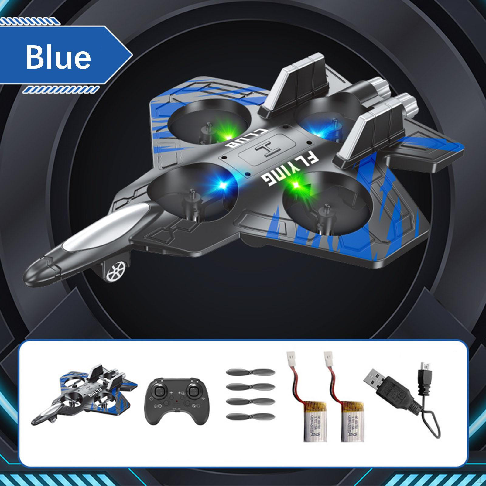 

Foam Airplane RC Toy for Children, Lightweight Craft синій