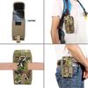 Military Tactical Army Cell Phone Belt Clip Case Bag For iPhone 16 15 14 Pro Max Samsung S25 S24 S23 Xiaomi Redmi Note 13 Oppo Men Waist Holster Pouch