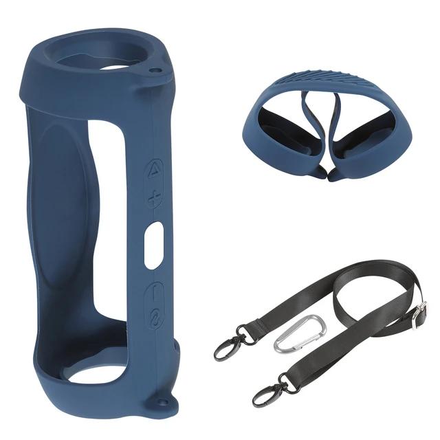 Nieuwe Bluetooth Speaker Case Zachte Siliconen Cover Skin Met Band Carabiner voor JBL Charge 5 Draadloze Bluetooth Speaker Tas