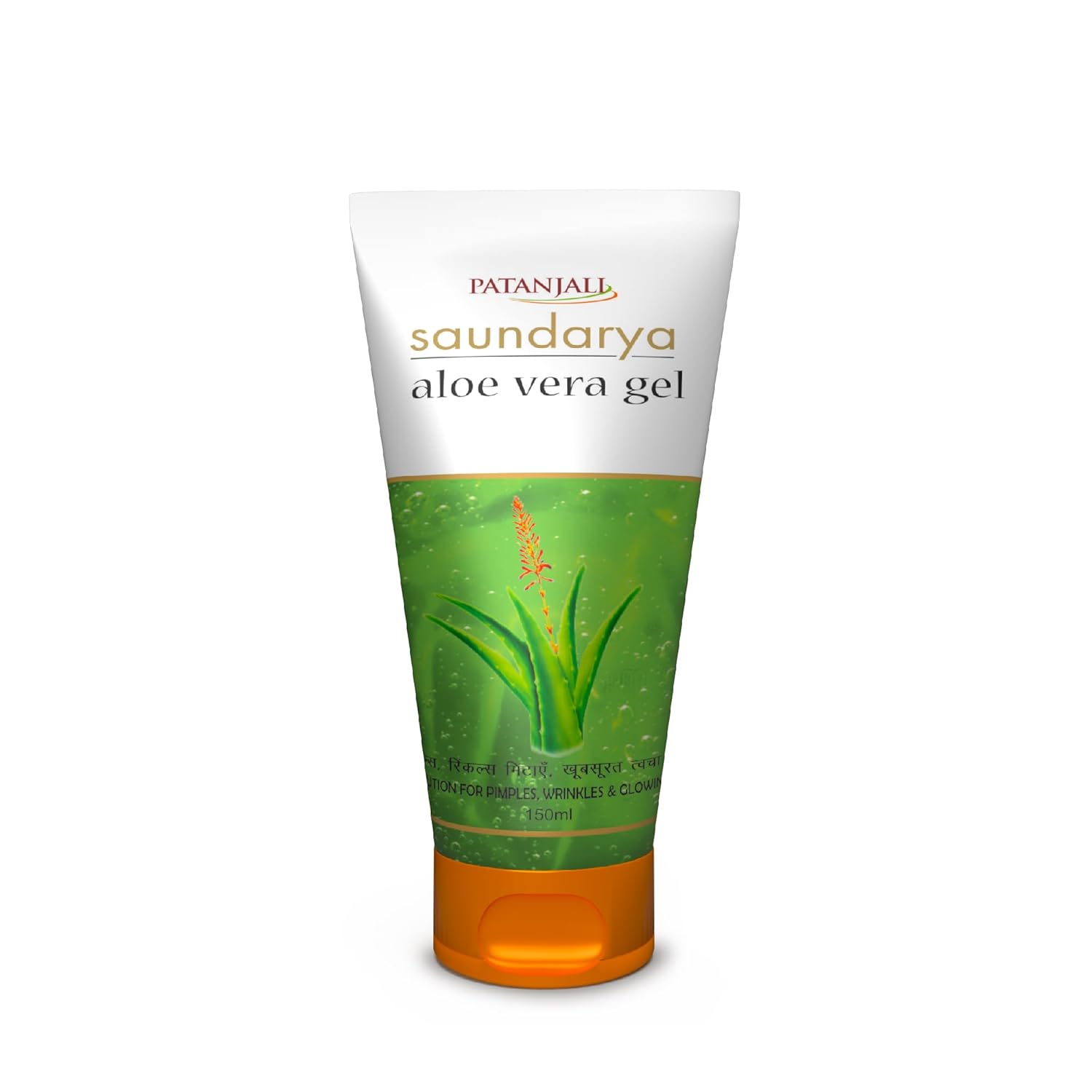 Patanjali Saundarya Aloe Vera Gel 150 ml Face And Skin Care Moisturizing Gel For Daily Use Soft Smooth Glow Unisex