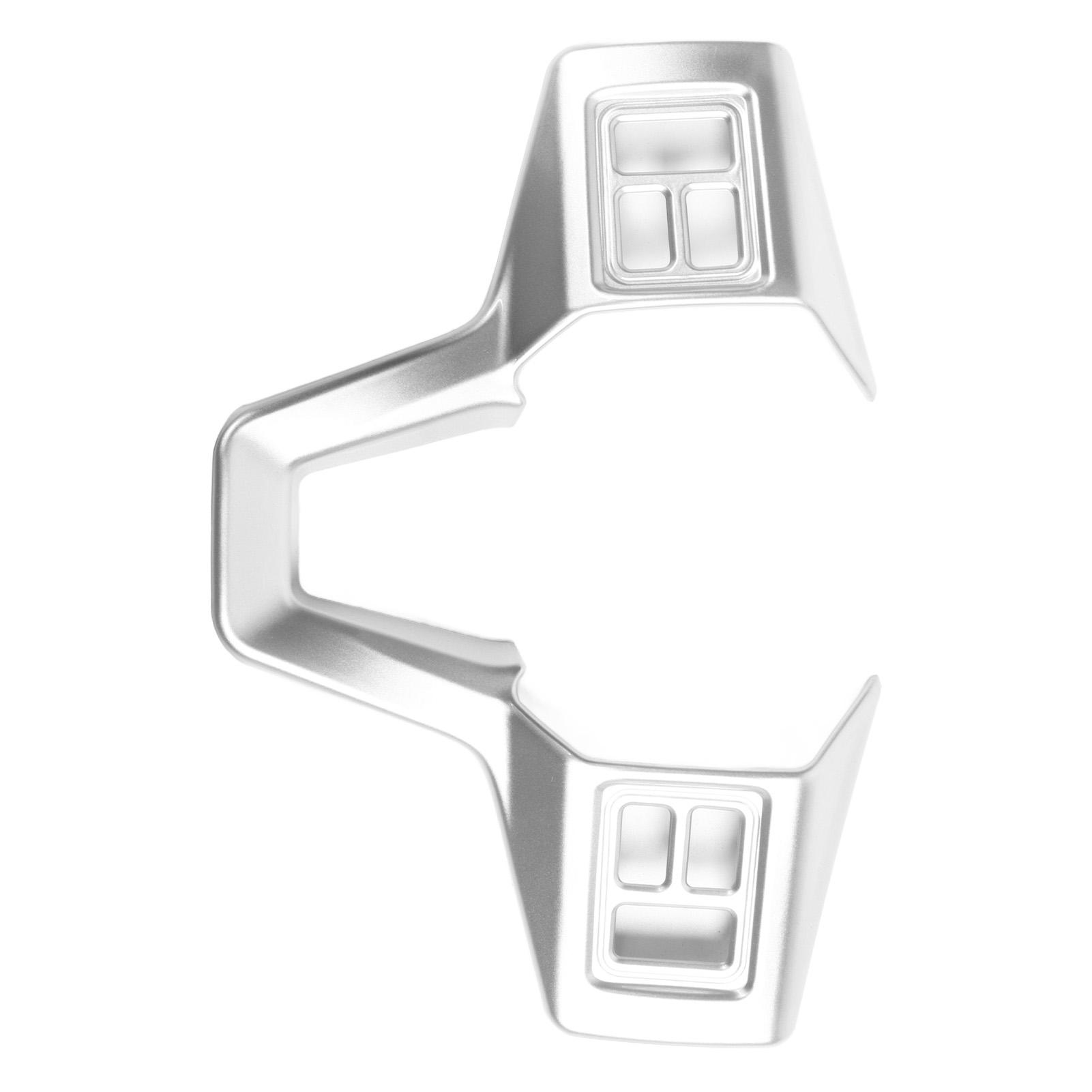 

Чехол на рулевое колесо автомобиля, серебристый, декоративный, сменный чехол для Polaris RZR PRO XP 2021 и