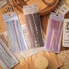Autocollants Décoratifs en Dentelle Romantique PET pour Scrapbooking, Journal, Carnet, Cartes, Planificateur, Carnet, Photo, Album,
