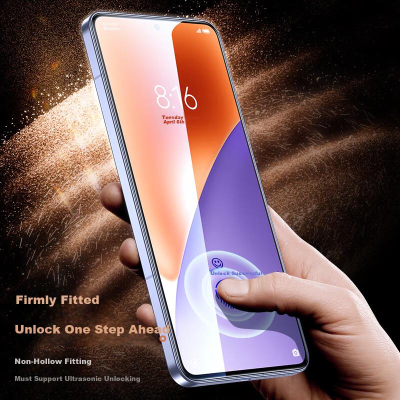 Tempered Glass Screen Protector for Xiaomi 15, High-Definition Full-Screen Shatterproof Wear-Resistant Glass Protective Film JM380