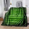 Soccer Football Field Print Flannel Blanket Soft Warm Throw Sofa Bedroom Game Room Birthday Gift Indoor Home Bedding Decor
