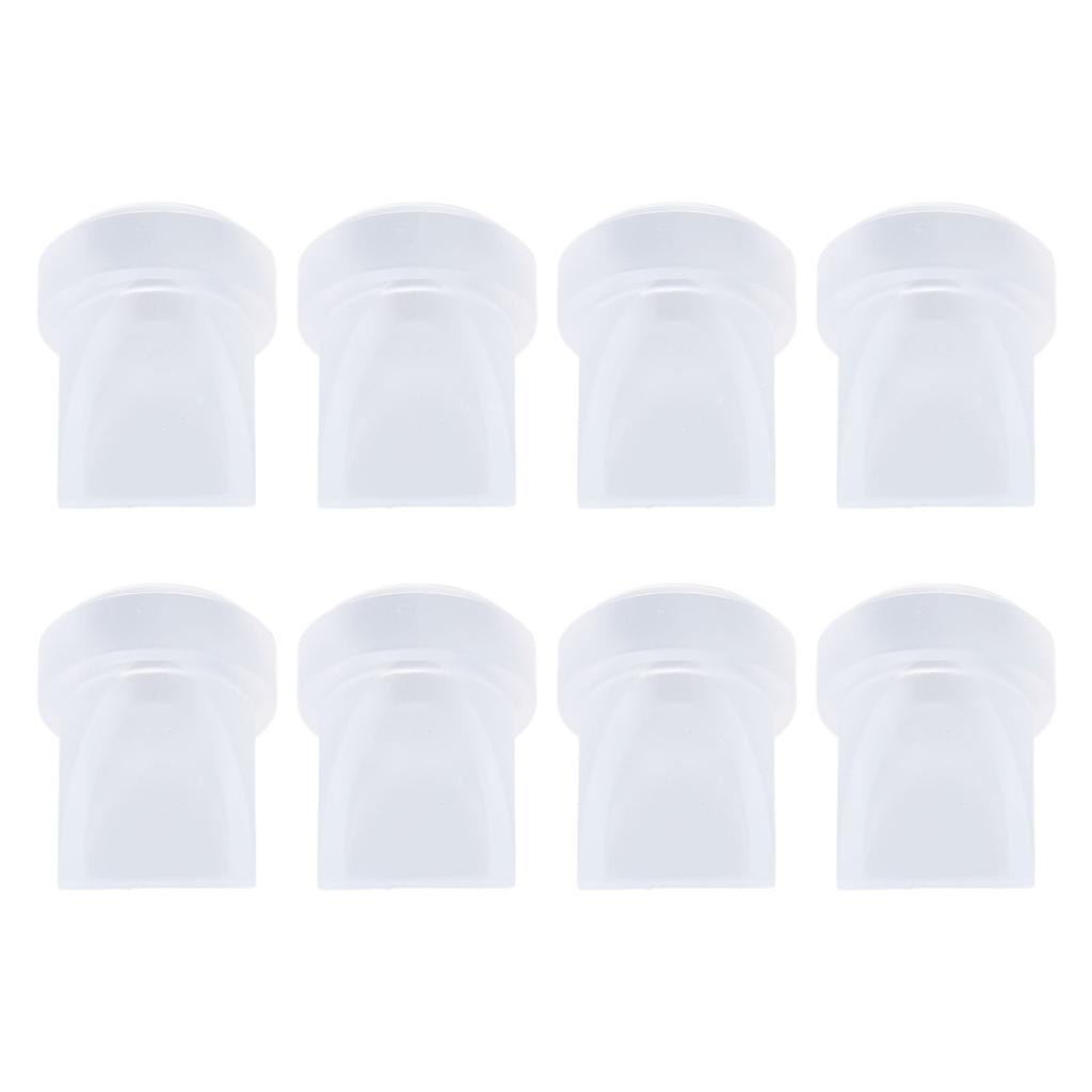 8pcs Duckbill Valves Compatible for V2 V1 Breastfeeding Pump Replacement Pump Parts Duckbill Valve