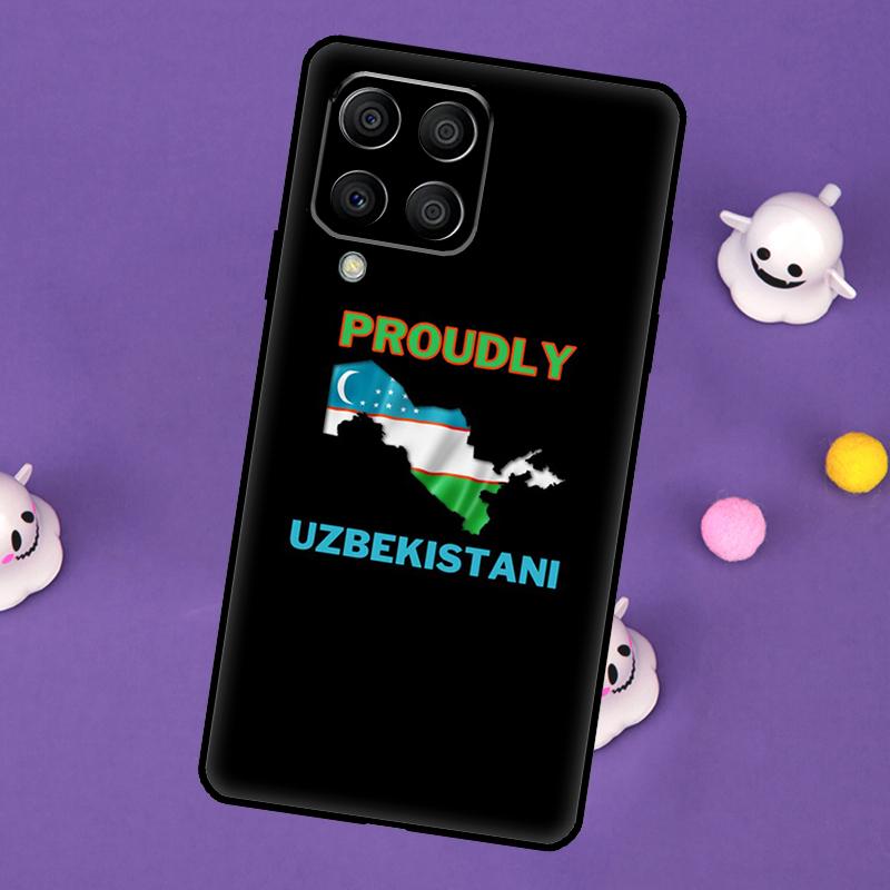 

Чехол Флаг Узбекистана для Samsung Galaxy M55 M15 M33 M13 M23 M53 M31 M51 M14 M34 M54 M20 M30s M52 M32 Samsung M31s