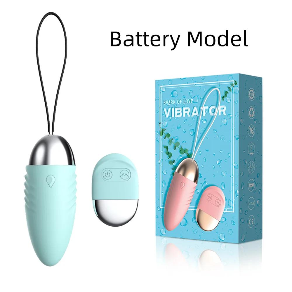 Jump Egg G- Spot Vibrator Adult Sex Toys With Wireless Remote Control Clitoris Stimulator Egg Vibrating Body Vaginal Massager