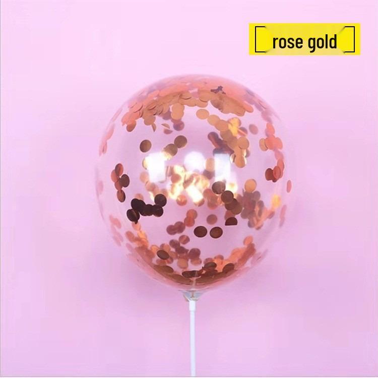 Palloncini Metallici e con Paillettes da 12 pollici per Decorazioni di Matrimonio e Festa di Compleanno
