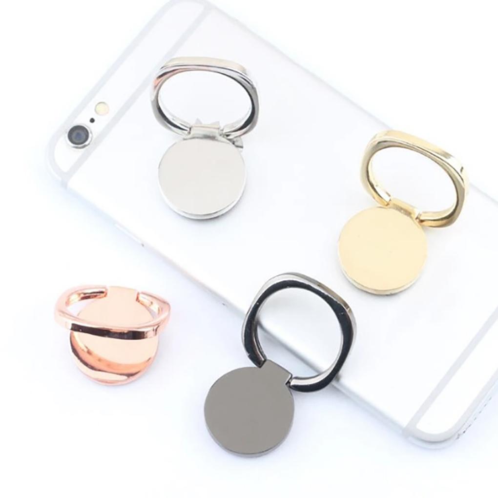 360 Degree Rotation Socket Finger Holder Car Bracket Stand Kickstand Zinc Alloy Suction Grip