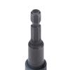Quick Relse Bit Holder Self Locking Screwdriver Extension Rod 1/4in Hex Shank