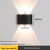 Ultra-Thin LED Waterproof Wall Light: Balcony, Hallway, Staircase, Corridor Spotlight with Colorful Single-Head Design for Bedside or KTV.