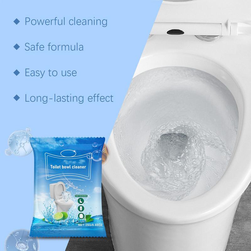 Foaming Bowl Toilet Cleaner Bowl Powder For Bathroom Sink Cool Deep Foam Packs With Food-Grade Formula For Household Use