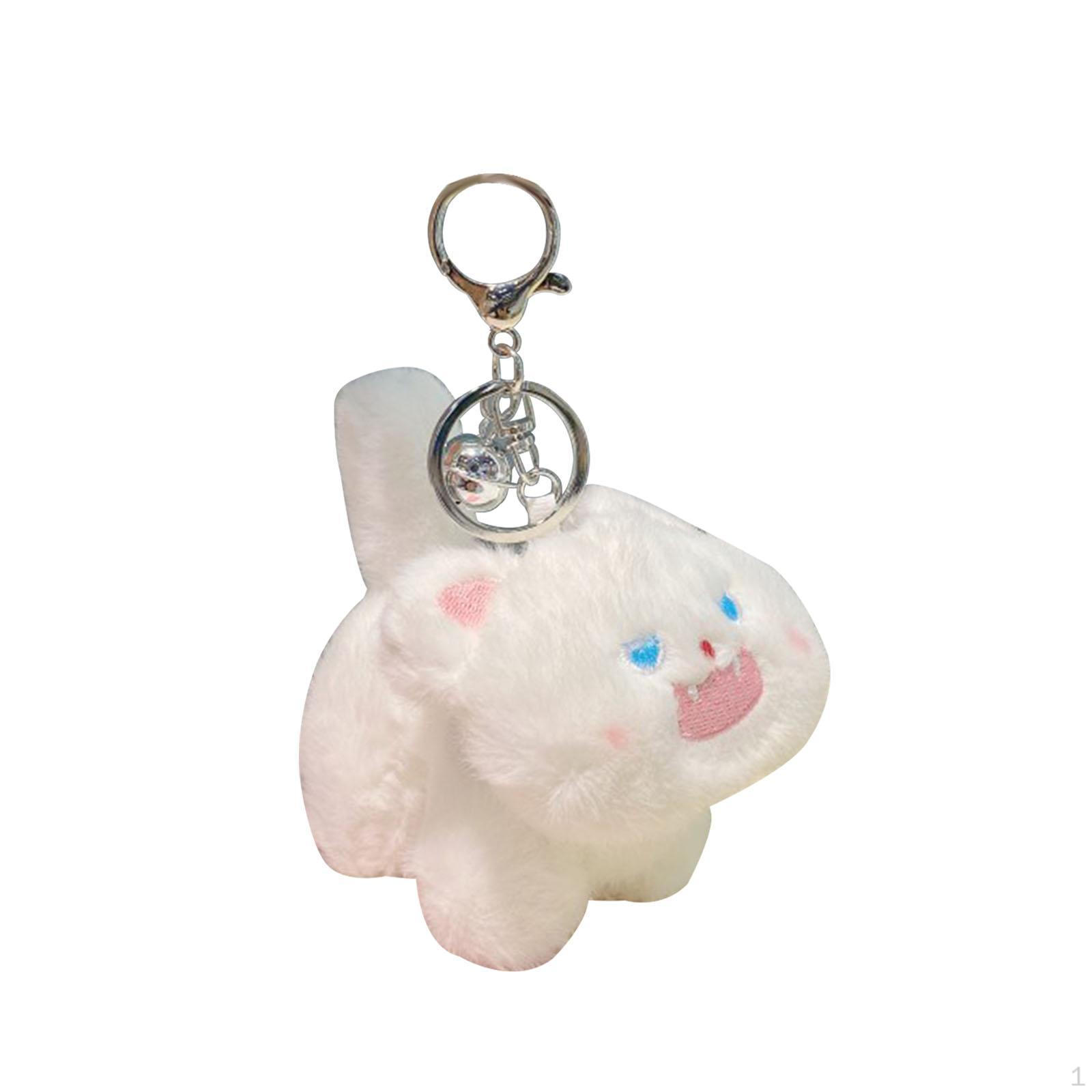 

Плюшевый брелок с изображением кота, подвесное украшение для куклы-животного, игрушка, мягкая игрушка для мальчиков белый
