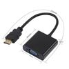 HDMI To VGA Adapter 1080P with Audio Output HDMI Male To VGA Female Adapter for Laptop PC DVD Projectors Monitors