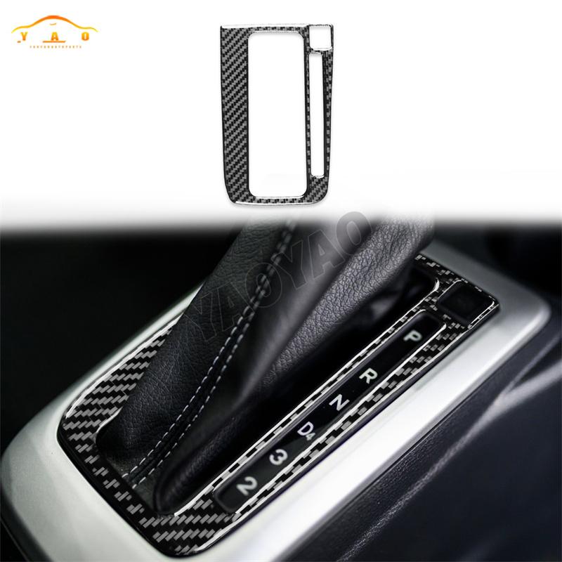 

Carbon Fiber For Perodua Bezza Myvi 2016-2023 Car Gear Shift Panel Border Cover Sticker Car Accessories