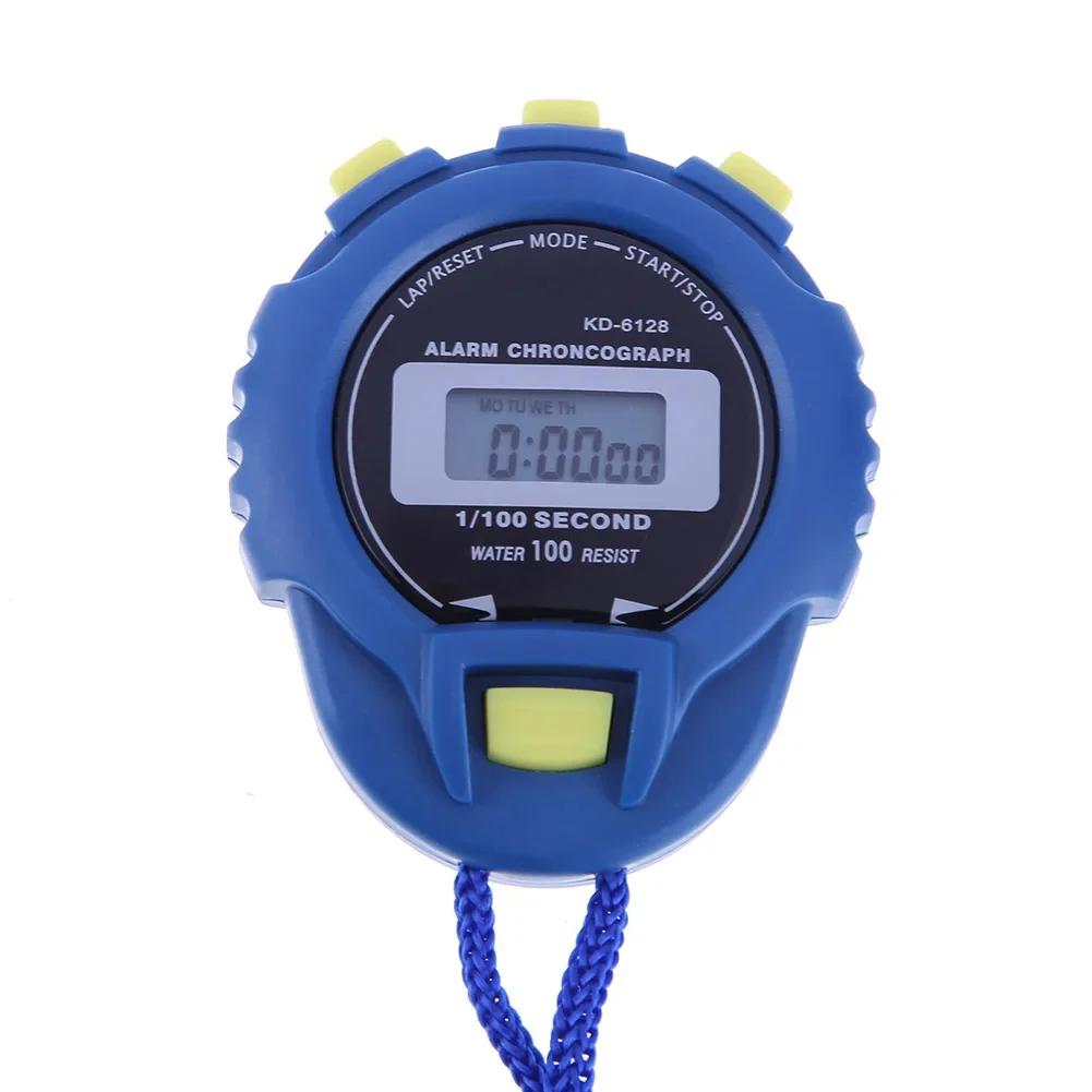 LCD Digitaler Timer Tragbare Handheld Sport Stoppuhr Digitales Display Fitness Timer Zähler Für Sport Stoppuhr Chronograph