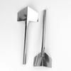 Stainless Steel Corner Tool: Internal & External Corner Puller and Putty Scraper for Interior & Exterior Wall Grinding.