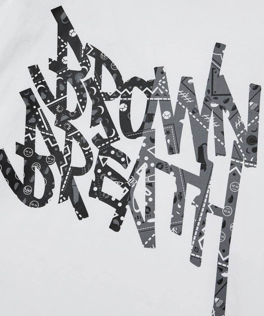 BROWNBREATH Paisley Tag Longsleeve - White