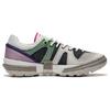 LiNing Linchuan Lite Fabric Synthetic Leather Non-Slip Wear-Resistant Low-Top Casual Shoes Men sneaker Gray Green AGLS259-4