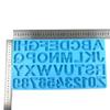 Handmade Necklace Earrings UV Resin Mold English Letters Numbers Pendants Silicone Molds Alphabet Keychain Casting Mold