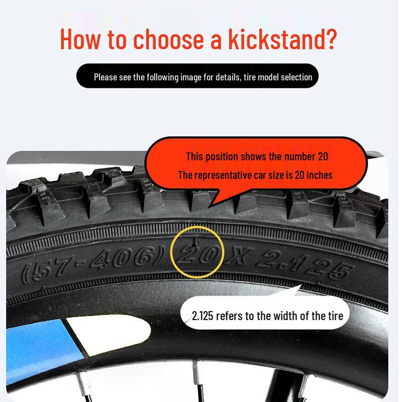 BIKEBROS Kids' Bicycle Kickstand