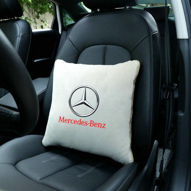 D5Car Pillow Quilt Dual-use Air Conditioning Blanket Cushion For Mercedes Benz W203 W204 W205 W206 W212 CLK GLA B C E S Accessorie