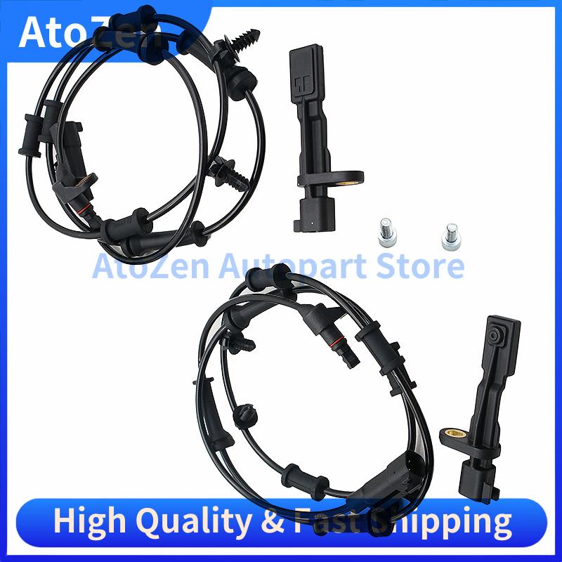 1-2-4Pcs 68003281AA 52125003AB Front Rear Left Right ABS Wheel Speed Sensor for Jeep Wrangler 2007-2012 2013 2014 2015 2016 2017