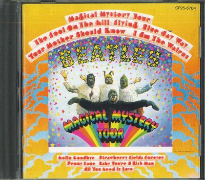 CD BEATLES - Magical Mystery TOUR CP255764 EMI 1968 Japan Rock Used