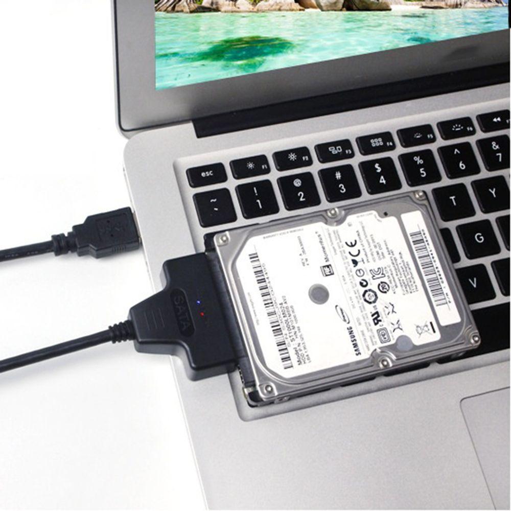 External HDD SSD LED Indicator 22 Pin Converter Adapter Cable USB 3.0 To SATA Hard Disk Driver
