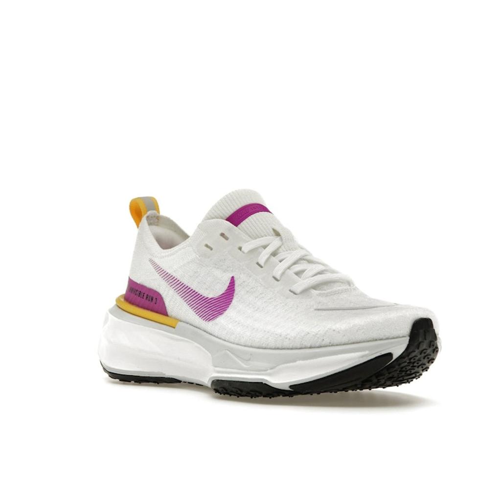 Nike  ZoomX Invincible 3 White Vivid Purple Women Sneakers Vivid-Sulfur Pure-Platinum DR2660-101