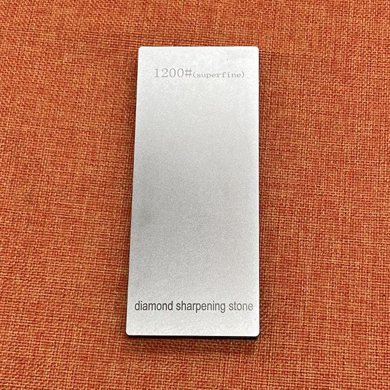 Diamond Whetstone Knife Sharpener with Non-Slip Acrylic Base - Single/Double-Sided.