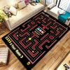 Pac-Man Custom Name Carpet Rug for Living Room Bedroom Home Sofa Decoration,Kids play Non-slip Floor Mat