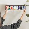 Retro Laundry Room Sign Distressed Metal Wall Art Sign Rectangular Decorative Sign for Home Game Room Decor