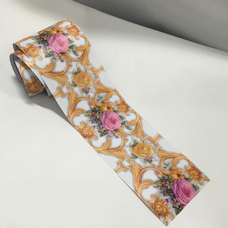 Tapet autoadeziv DIY pentru linia taliei Dormitor Sufragerie Plintă Autocolante de perete Bucătărie Baie Impermeabil Folie grădiniță